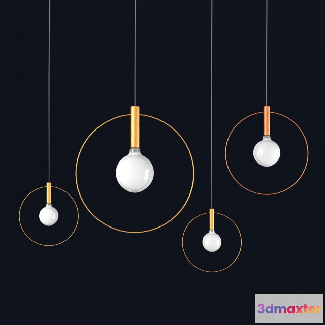 1653378 - lighting - Aura ceiling lamps 04 3D Max