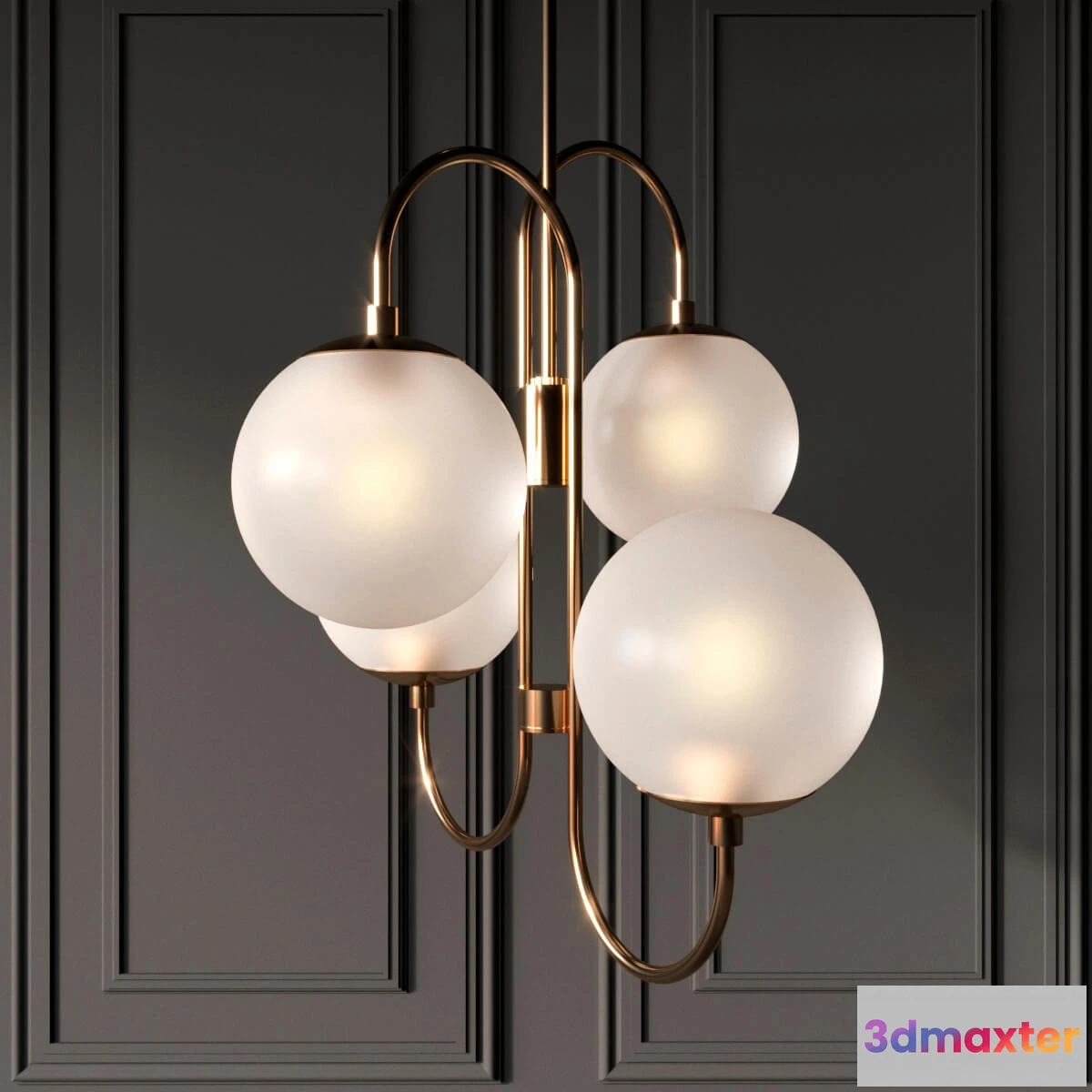 1653408 - lighting - Pelle wall light 48 3D Max