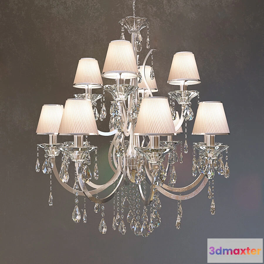 1653410 - lighting - Chandelier Colosseo 08 3D Max