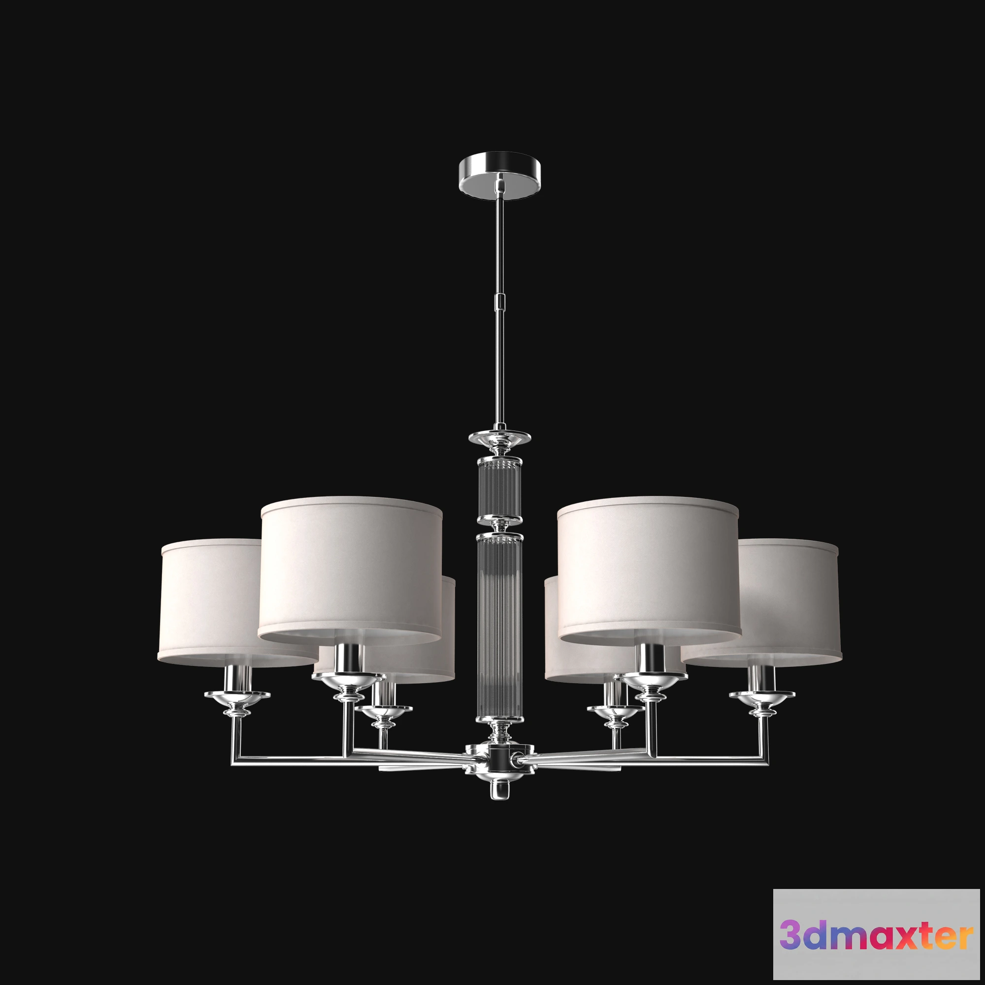 1653418 - lighting - Chandelier ART-ZW-6 3D Max