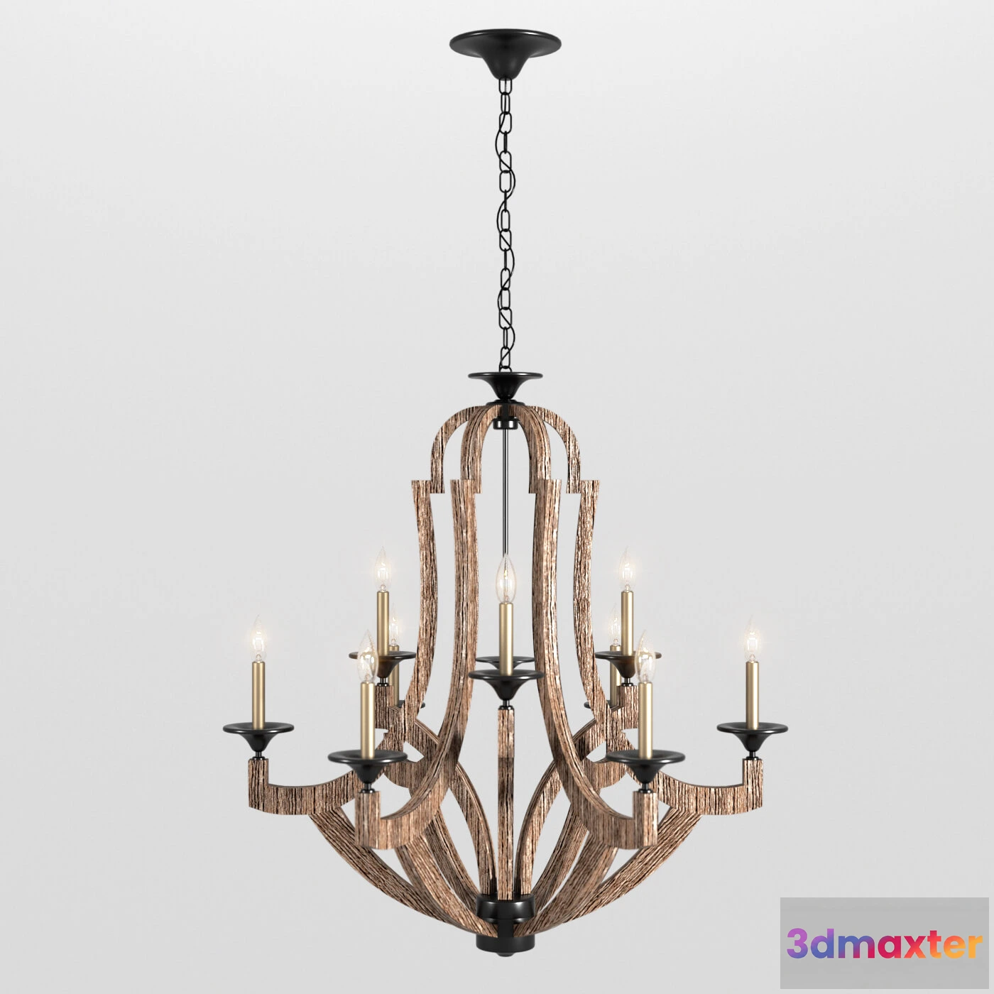 1653422 - lighting - Jeremiah chandelier 35129-WP 3D Max