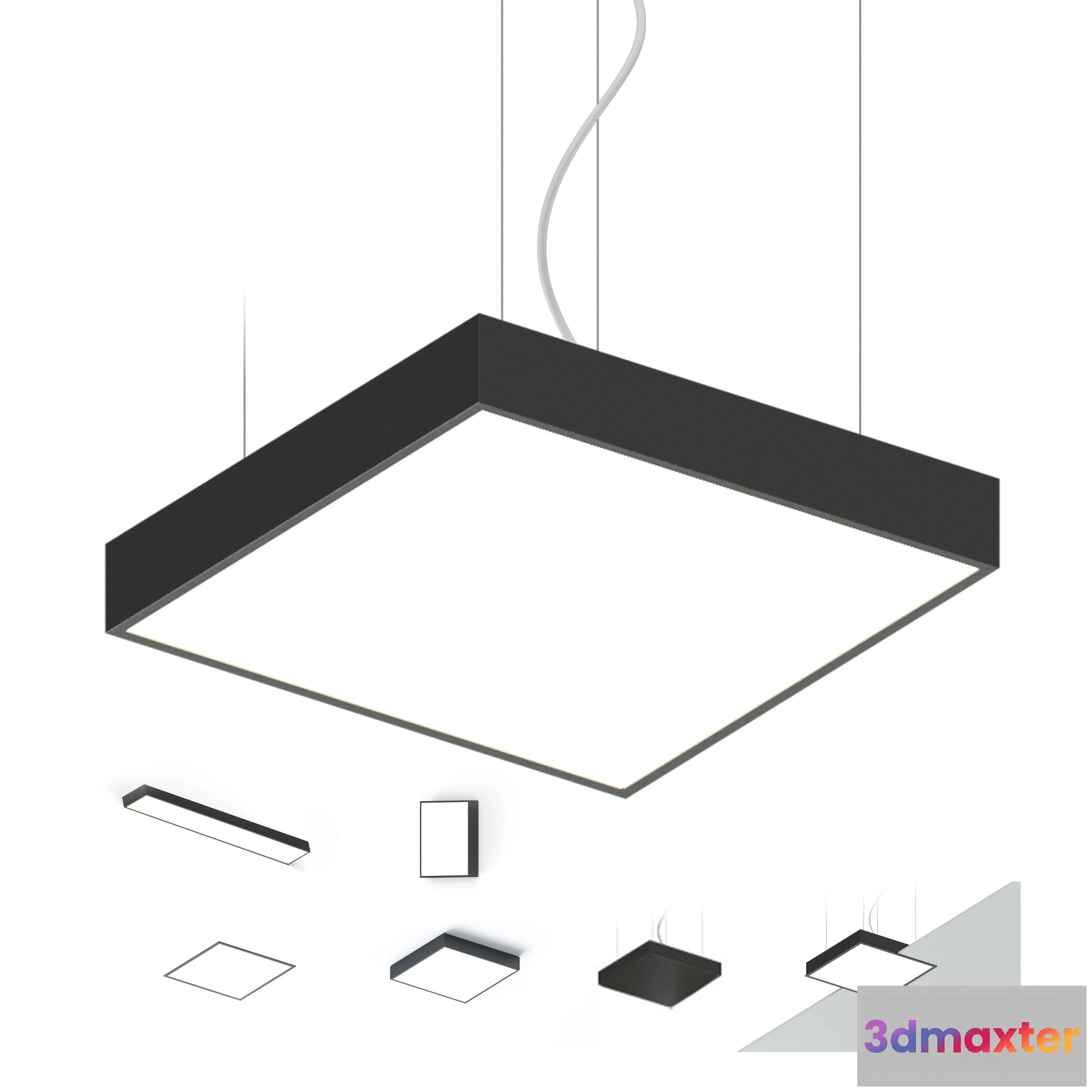 1653426 - lighting - Ceiling lamp 19 3D Max