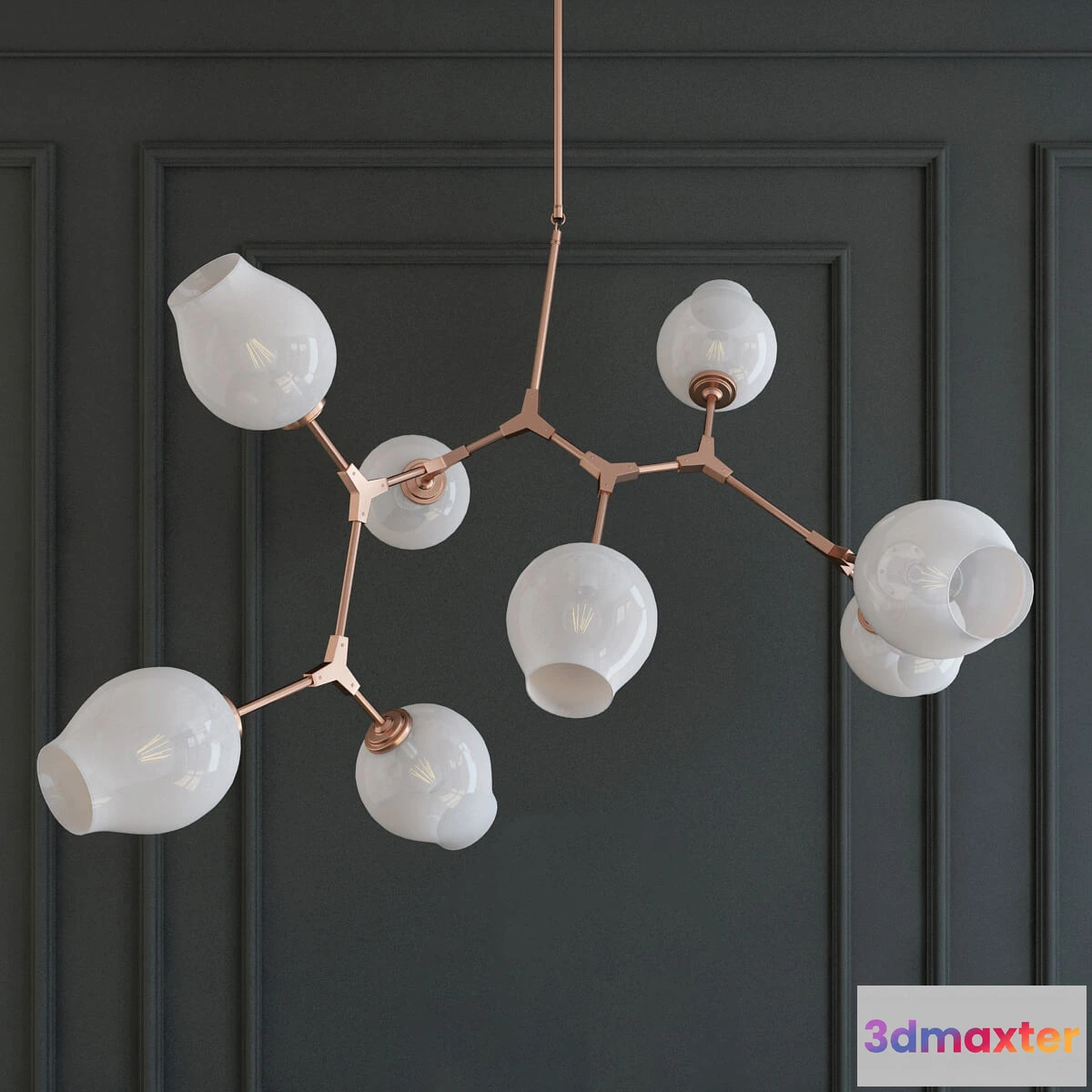 1653440 - lighting - Chandelier Lindsey Adelman 07 3D Max