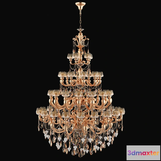 1653442 - lighting - Chandelier Esserco Osgona 05 3D Max