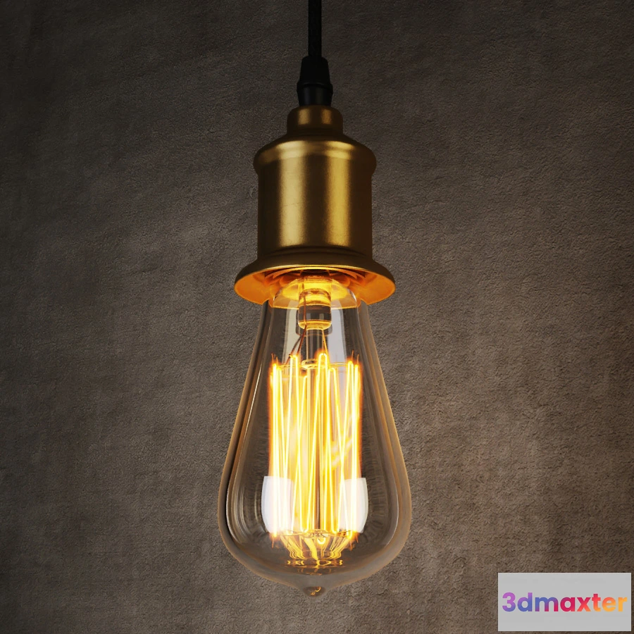 1653450 - lighting - Chandelier CH023-1-BRS 3D Max