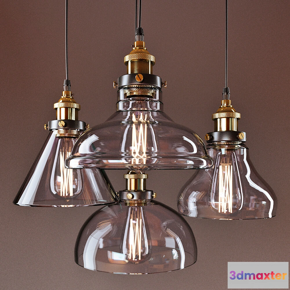 1653476 - lighting - Chandelier CH026-1-BBZ 3D Max