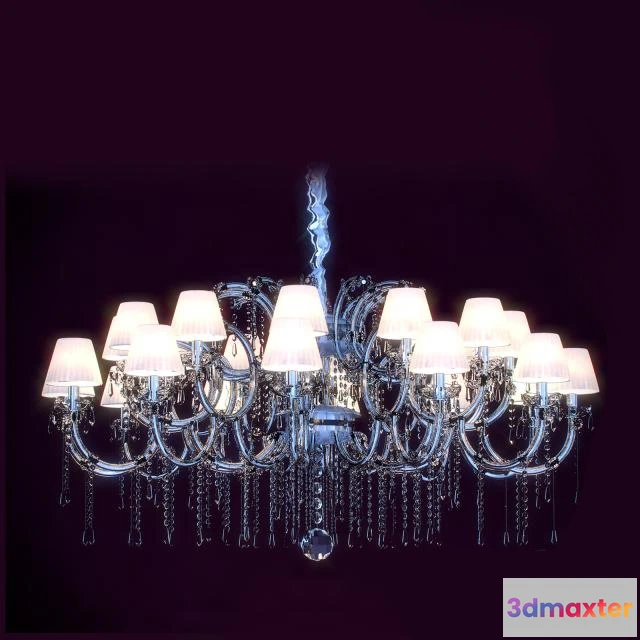 1653638 - lighting - Masiero chandelier 3D Max