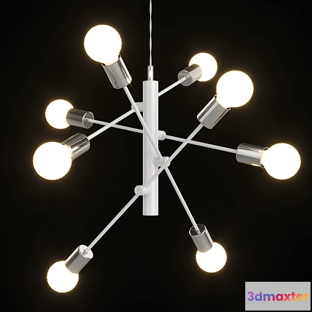 1653732 - lighting - Chandelier Eglo Gradoli 98017 3D Max