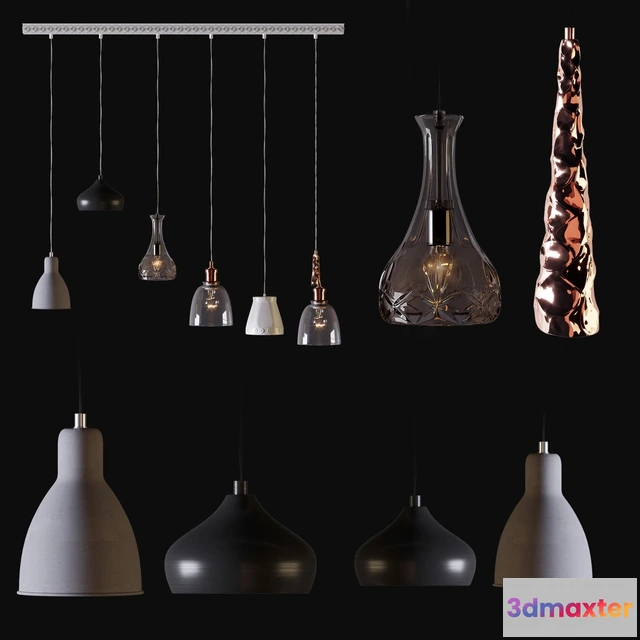 1653748 - lighting - Chandelier Kare Design 36633 3D Max