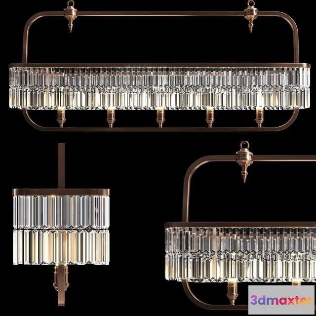 1653754 - lighting - Chandelier Montreal by Vips and Friends 3D Max