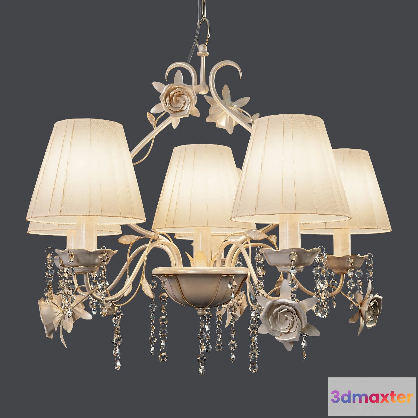 1653780 - lighting - Chandelier Odeon Light Padma 26866 3D Max