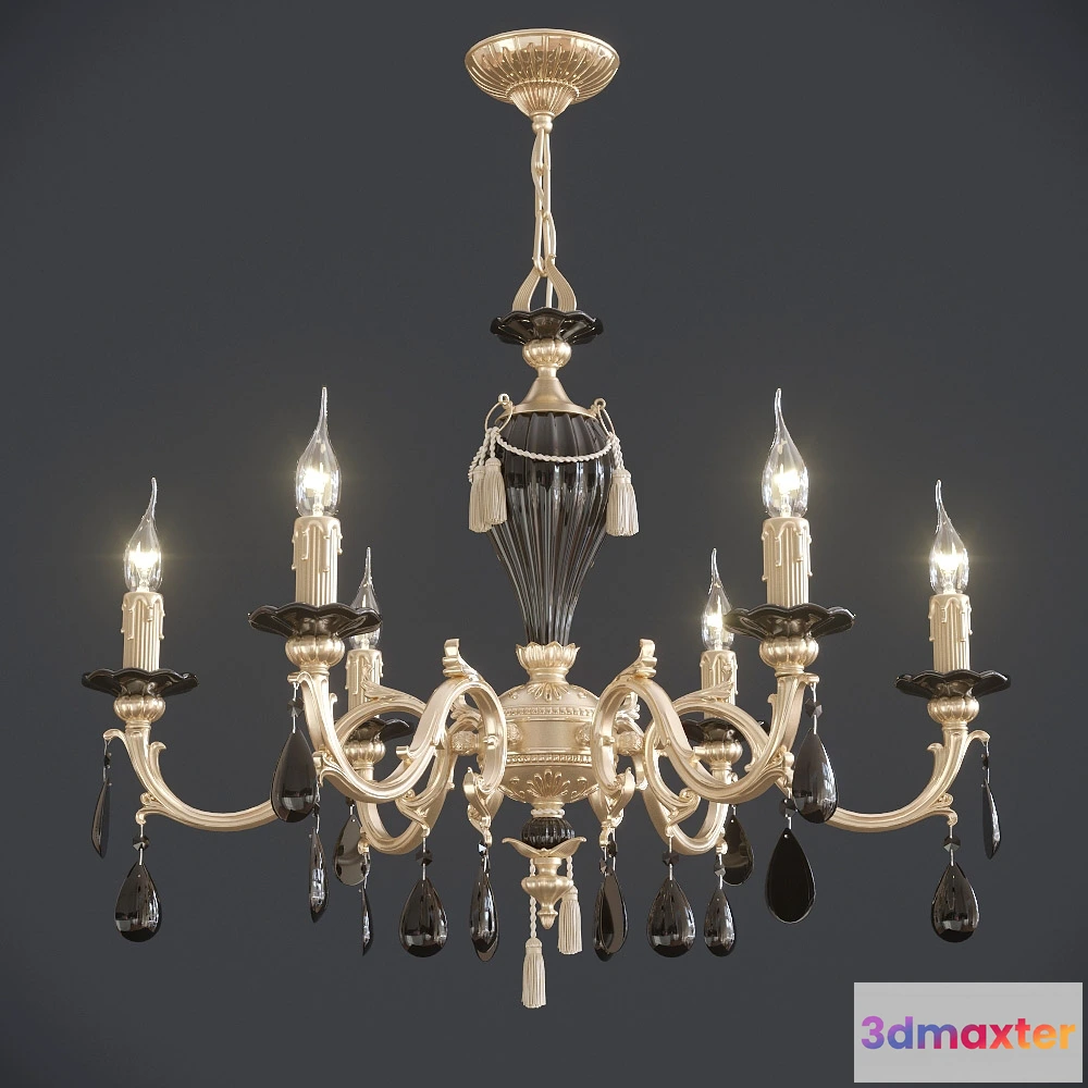 1653798 - lighting - Chandelier Riperlamp Hera 3D Max