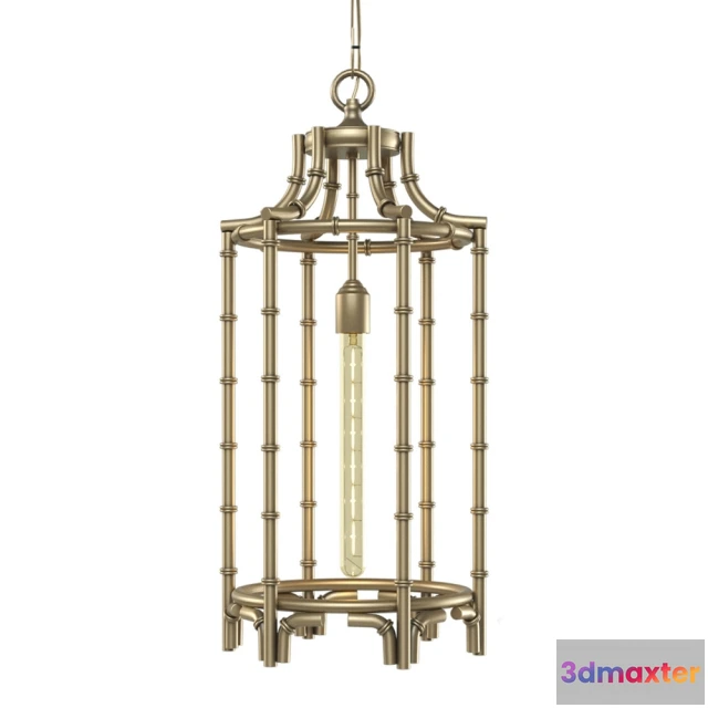1653860 - lighting - Chandelier Eichholtz Vasco 3D Max