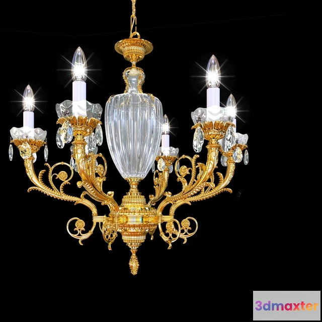 1653866 - lighting - Chandelier Arizzi 4456 3D Max