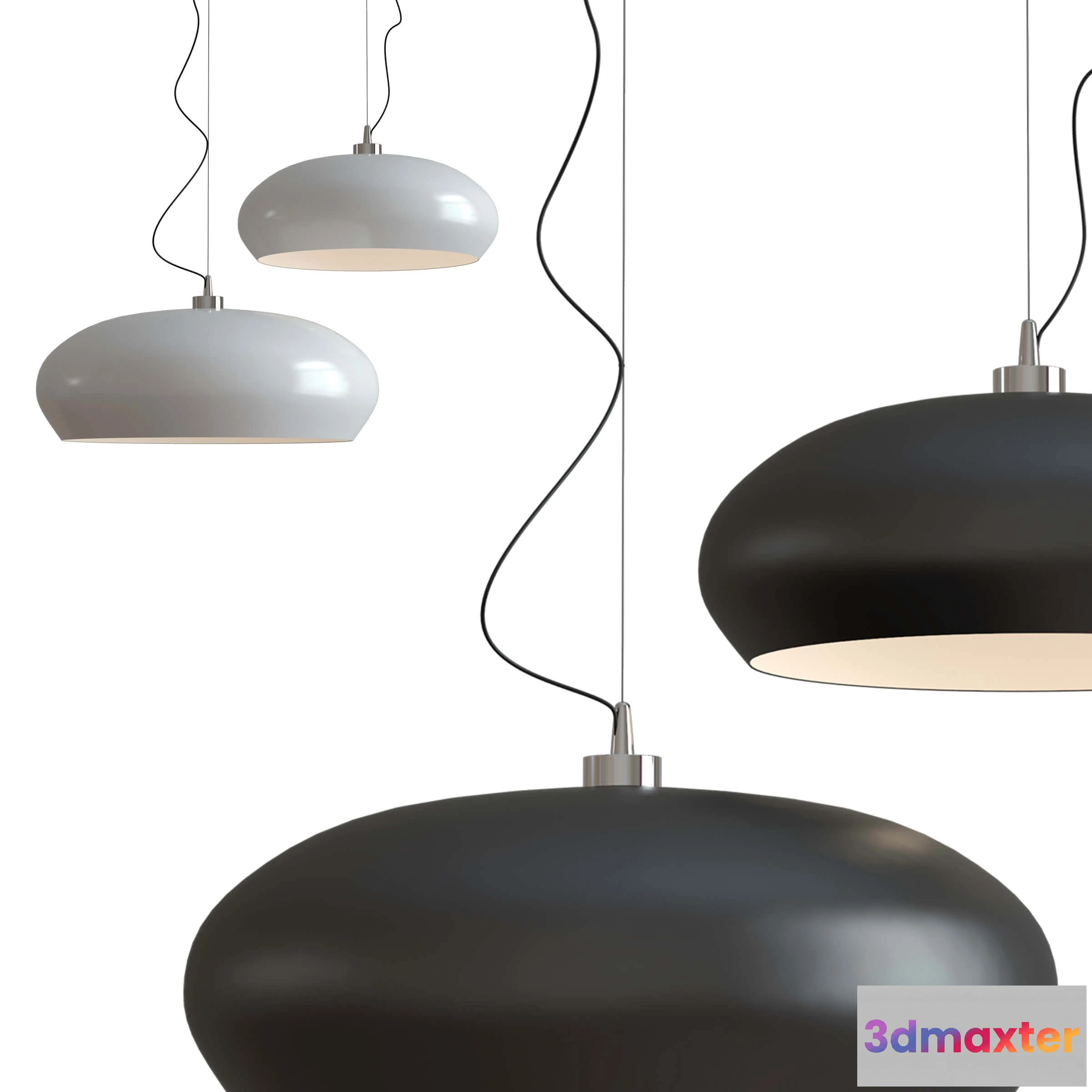 1653980 - lighting - Ceiling lamp Hublot Cattelan Italia 3D Max