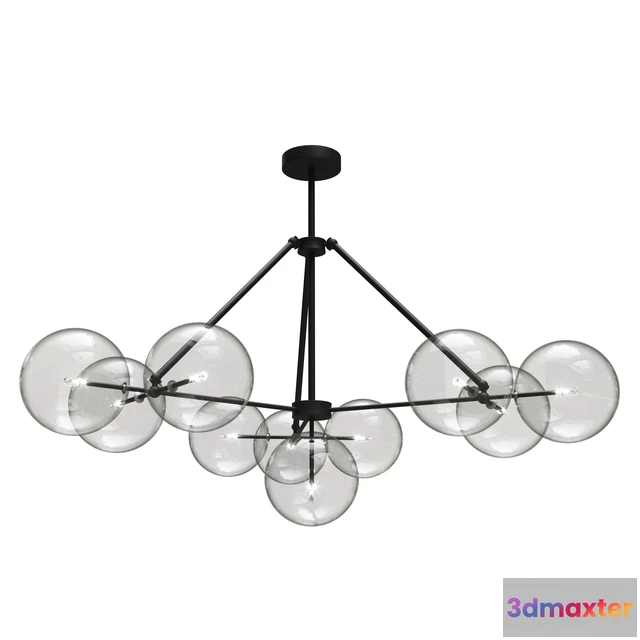 1654016 - lighting - Ceiling Chandelier Vele Luce Universo VL2052L10 3D Max