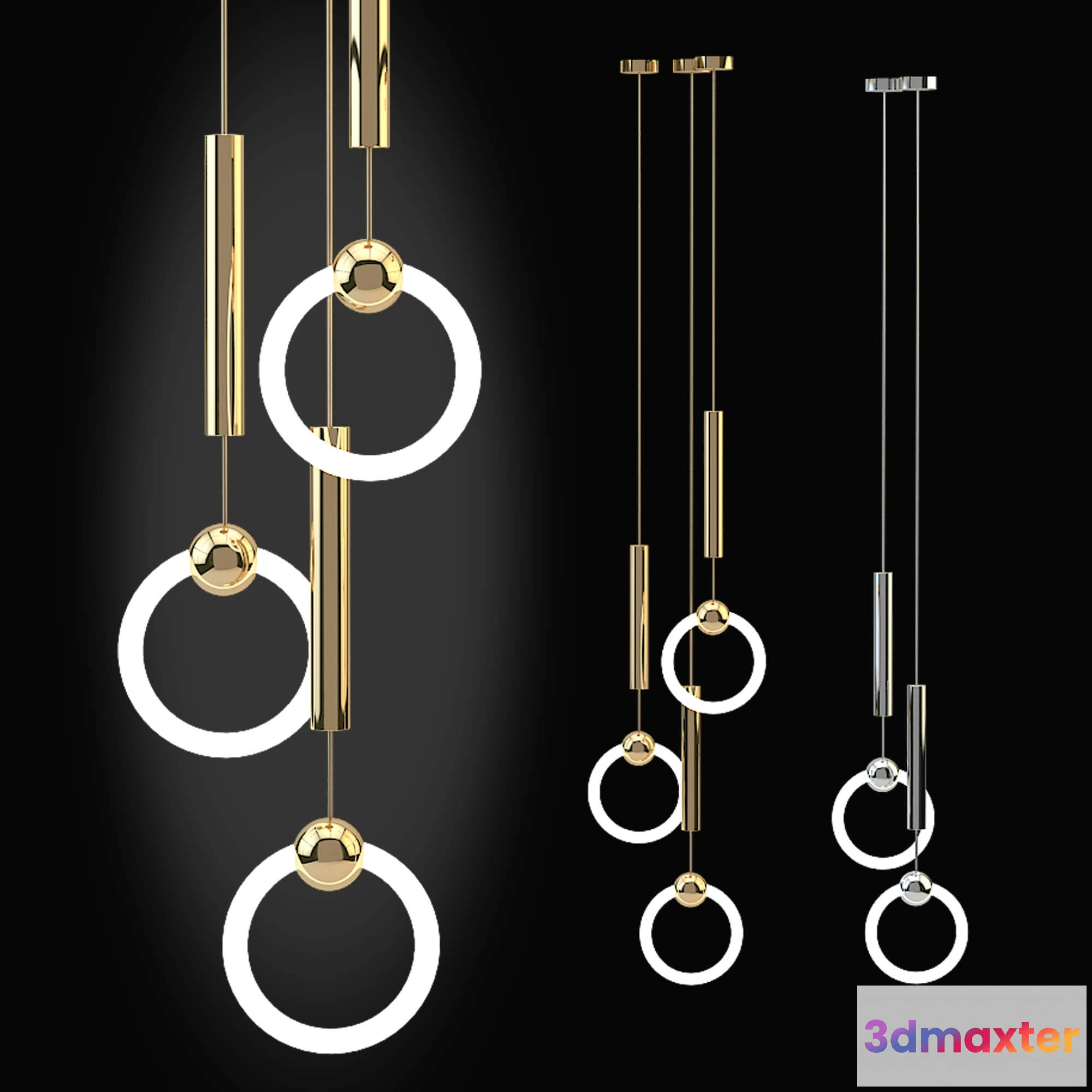 1654058 - lighting - Ring Light Lee Broom 3D Max