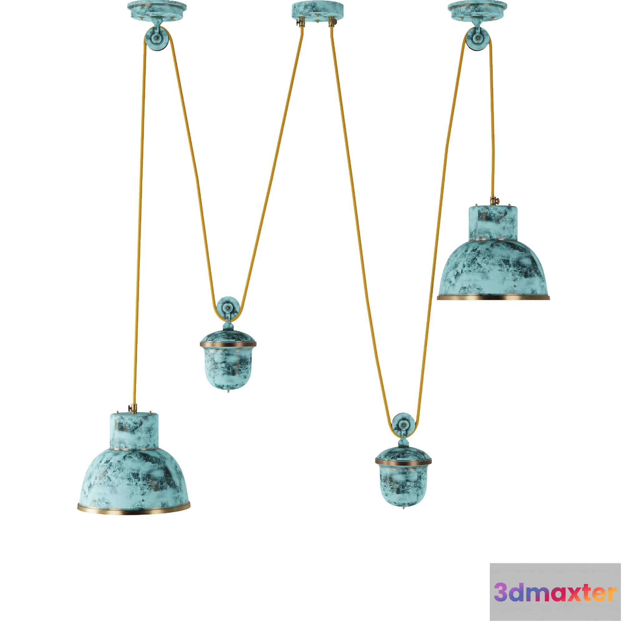1654078 - lighting - Brass lamp ART 2362 from Pikartlights 3D Max