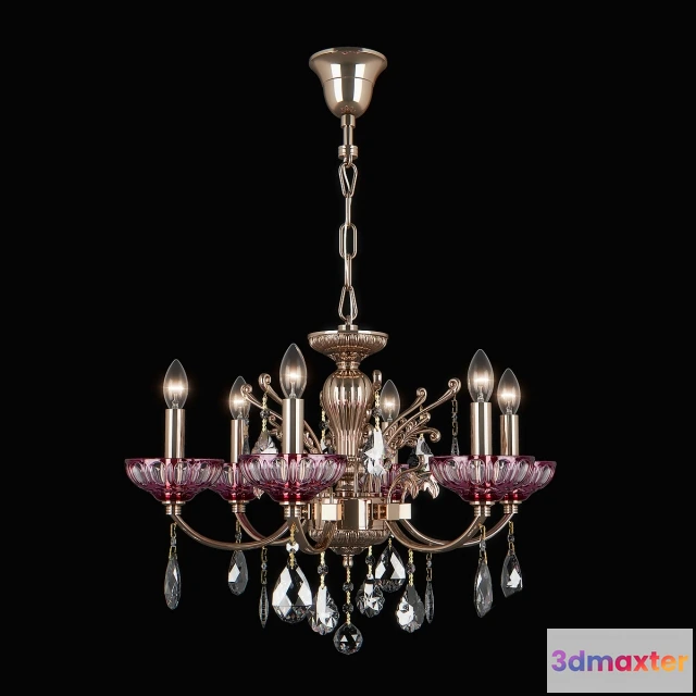 1654084 - lighting - Bohemia Osgona ceiling lamp 3D Max