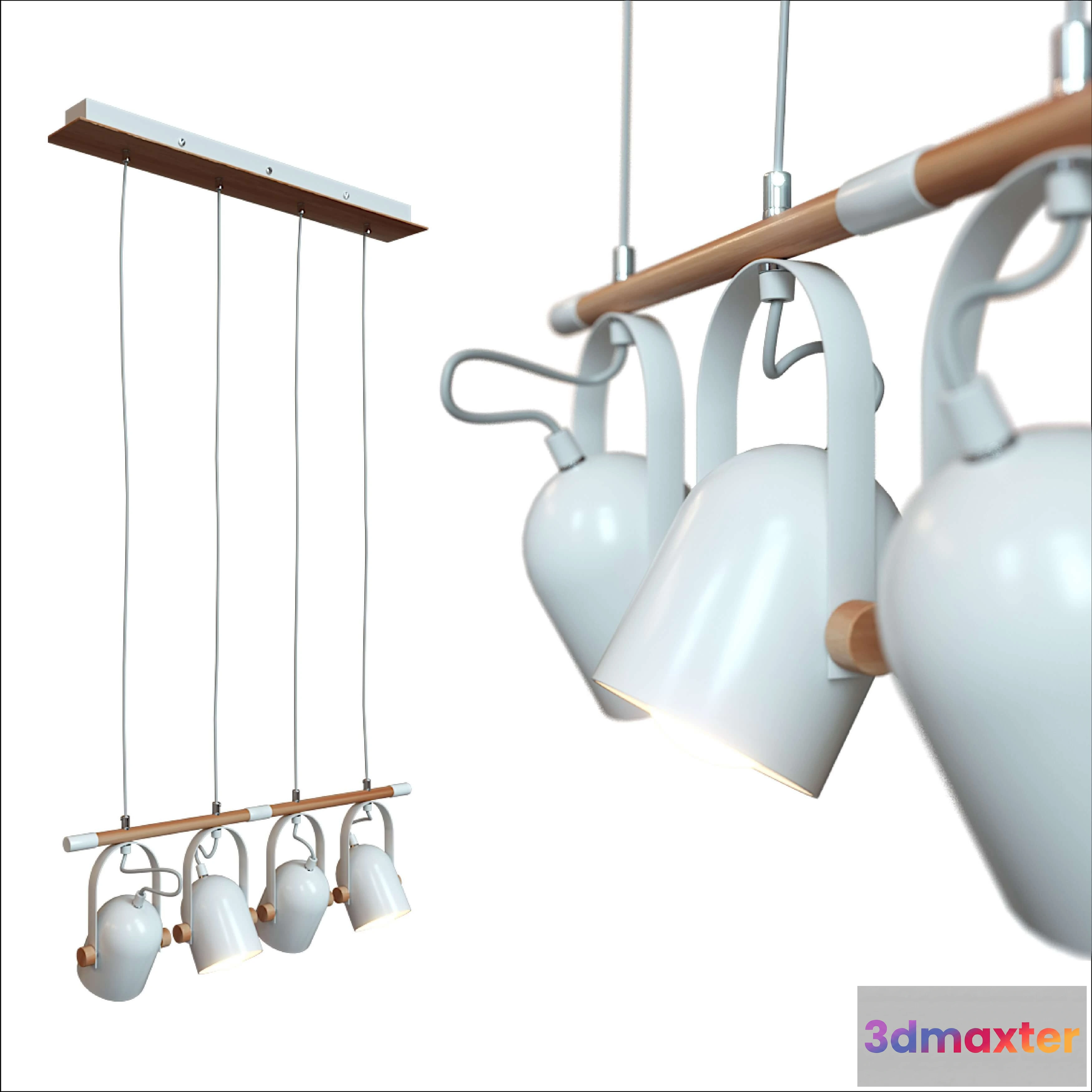 1654086 - lighting - Botimi adjustable pendant lights 3D Max