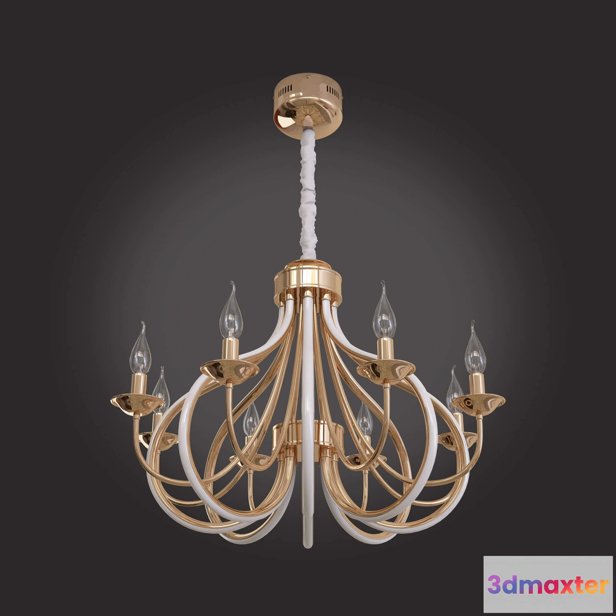 1654098 - lighting - Bogate’s 4208 Ariel LED Chandelier 3D Max