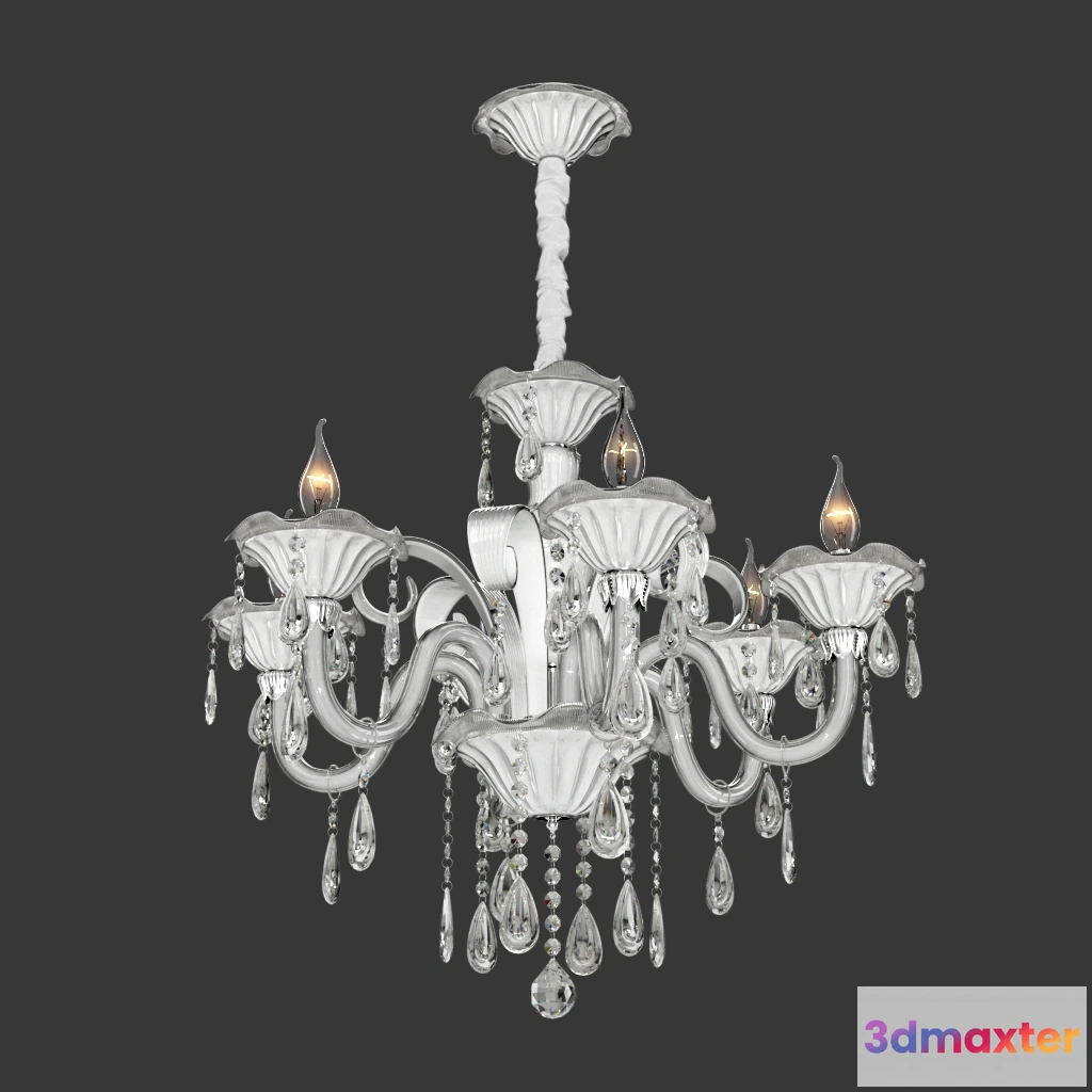 1654128 - lighting - Bogate’s 1256 Strotskis crystal Chandelier 3D Max