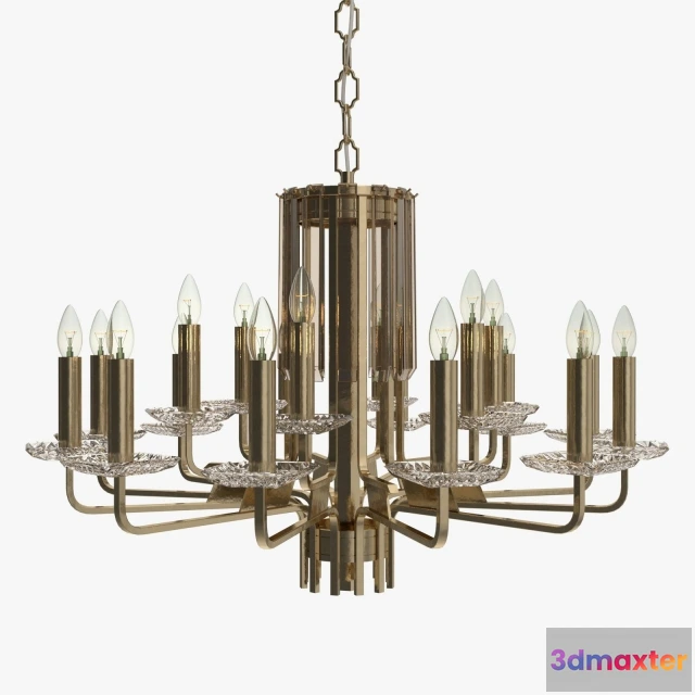 1654136 - lighting - Faustig Chandelier 6341218 3D Max