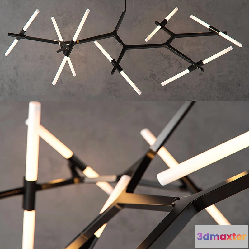 1654160 - lighting - Agnes Chandelier by Roll and Hill 3D Max