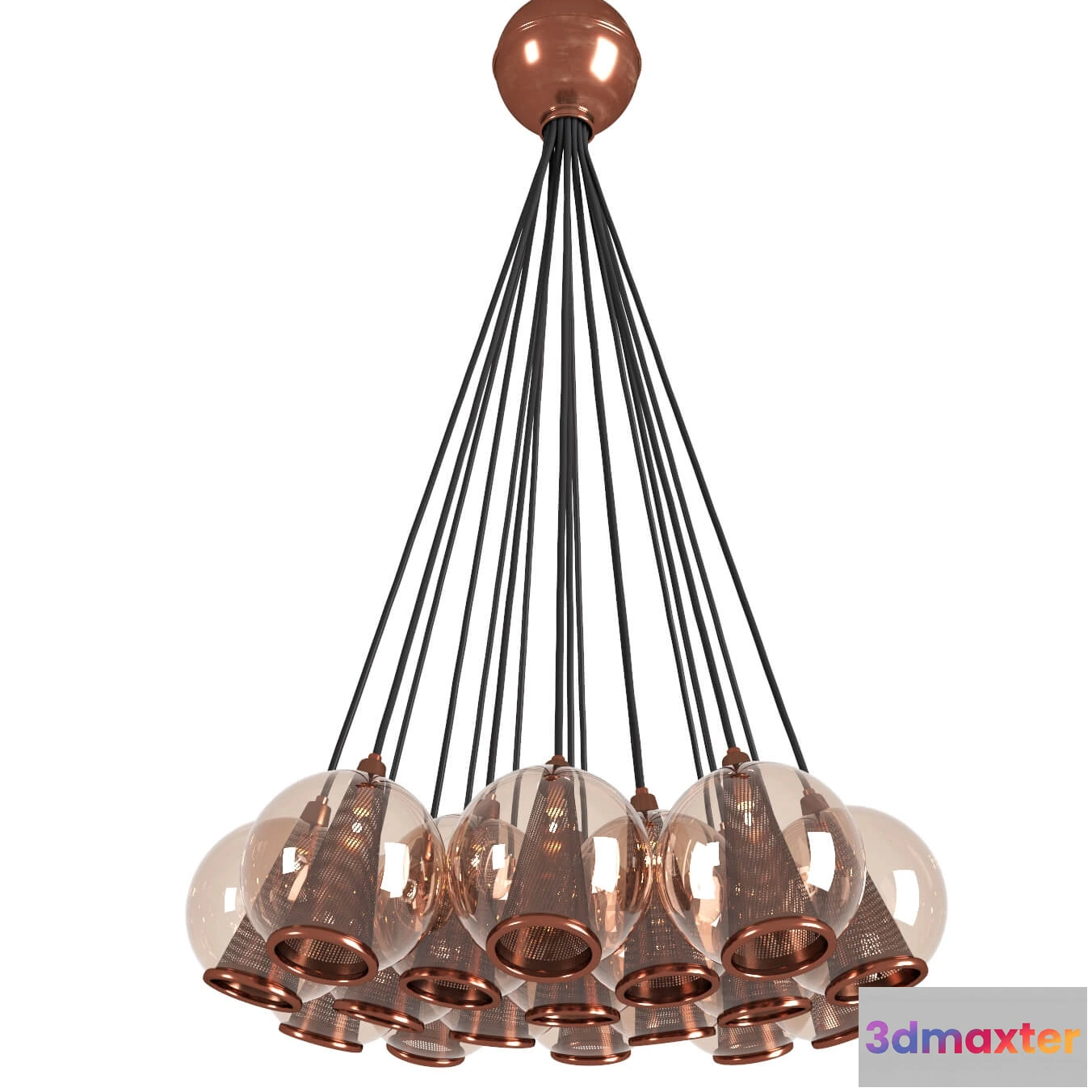 1654202 - lighting - Arteriors caviar adjustable bouquet 3D Max