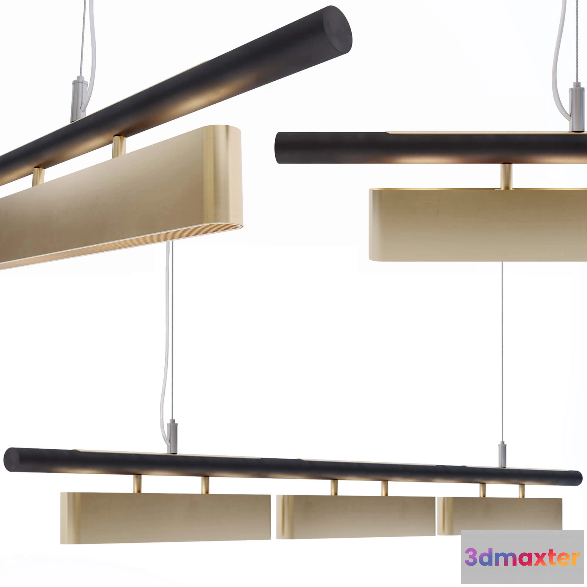 1654220 - lighting - Bert Frank Colt Pendant Light 3D Max