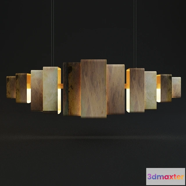 1654224 - lighting - Baxter Lais ceiling lamp 3D Max