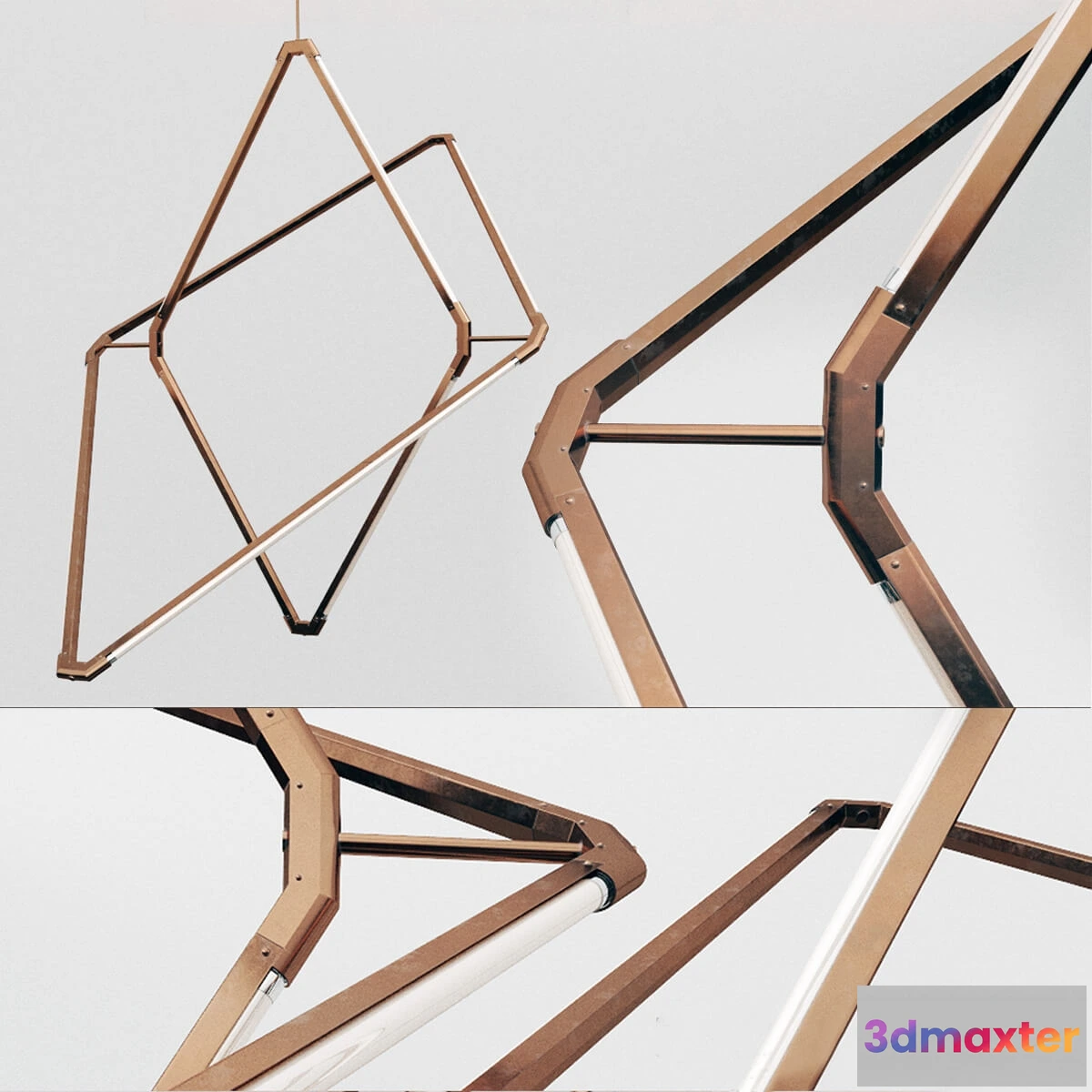 1654270 - lighting - Be brittain Zelda Orbits 2 потолочный светильник 3D Max