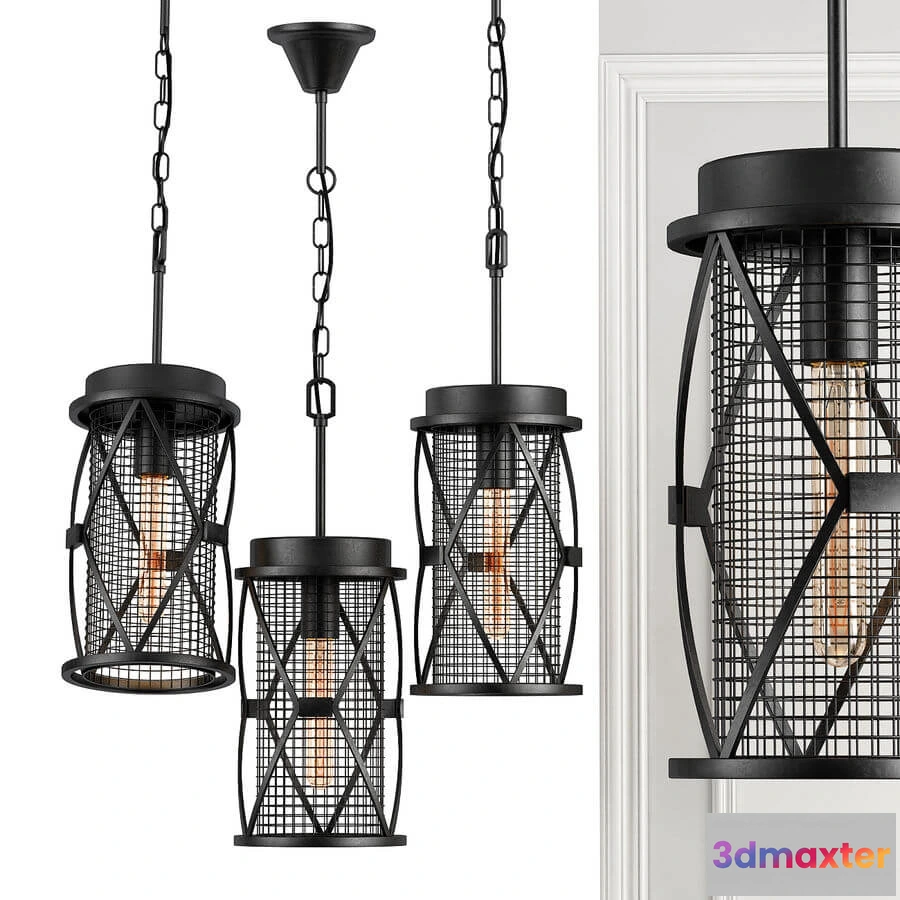 1654296 - lighting - Mosquitoes Caster Pendant 3D Max