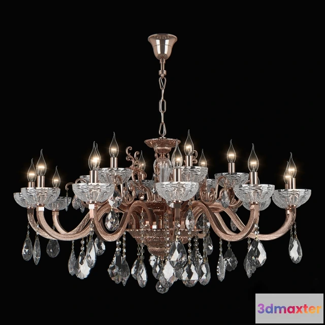 1654320 - lighting - 719188 Artificial Osgona chandelier 3D Max