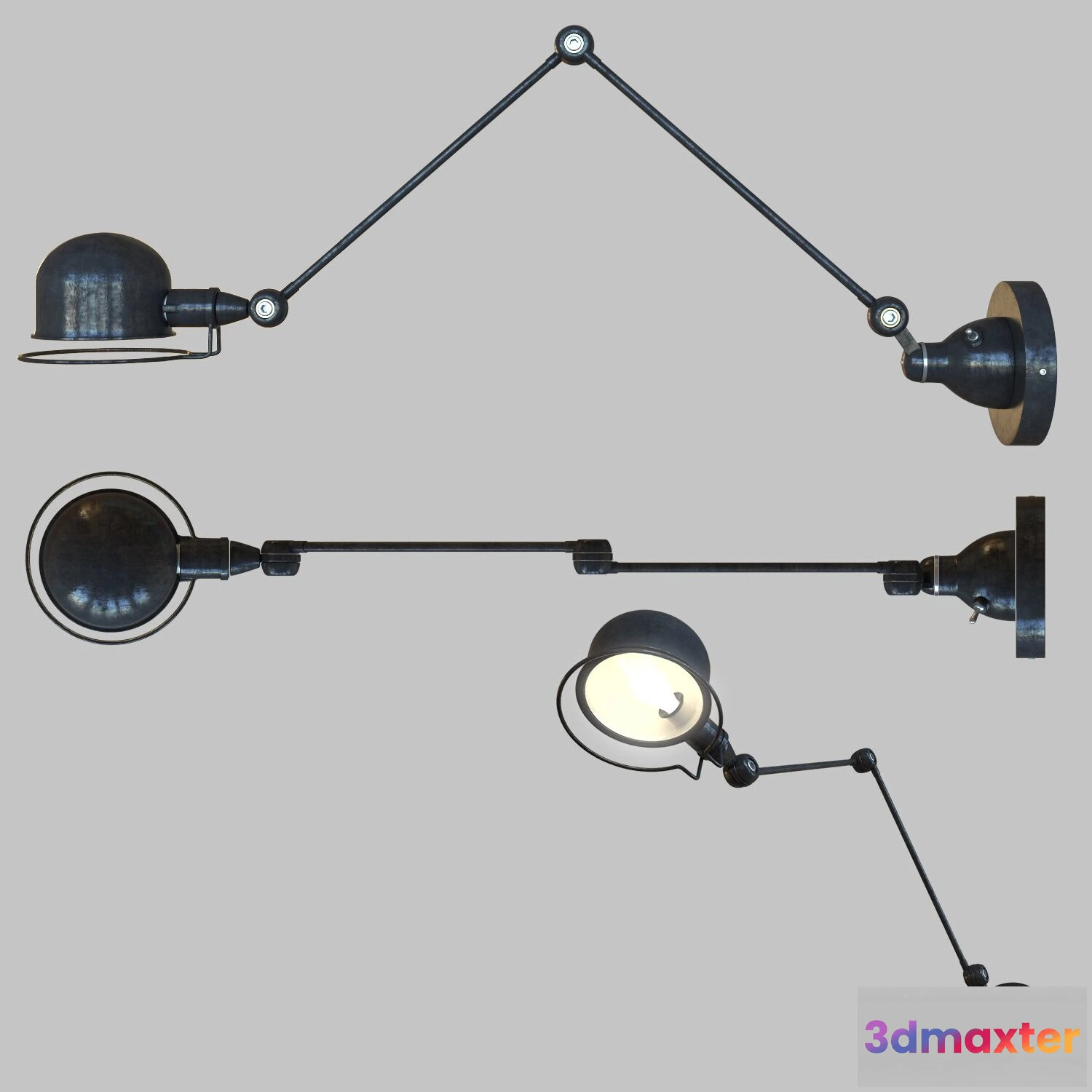 1654348 - lighting - Modern Chandelier 02 3D Max