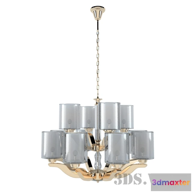 1654394 - lighting - Newport 7908+4C gold 3D Max