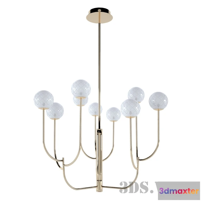 1654404 - lighting - Newport 3809C gold 3D Max