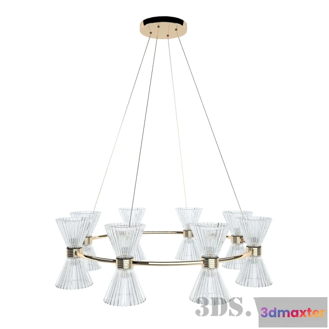 1654424 - lighting - Newport 3618S nickel gold 3D Max