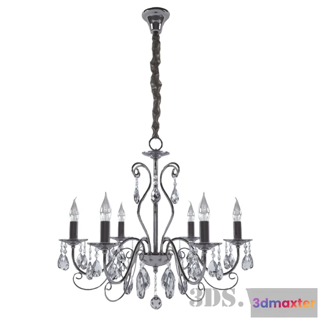1654500 - lighting - Newport light 10806S chrome 3D Max