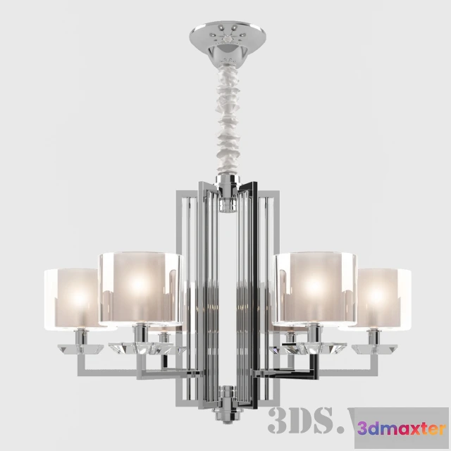 1654530 - lighting - Newport light 4406+1C chrome 3D Max