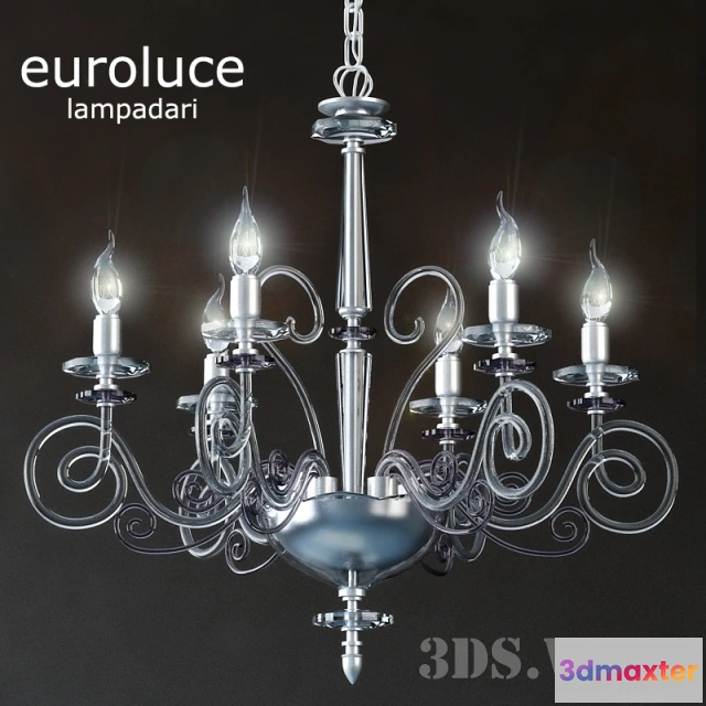 1654598 - lighting - Euroluce Lampadari Cloe chandelier 3D Max