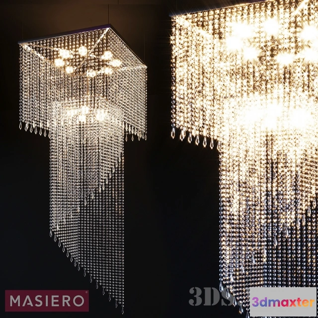 1654602 - lighting - Masiero VE Chandelier 3D Max