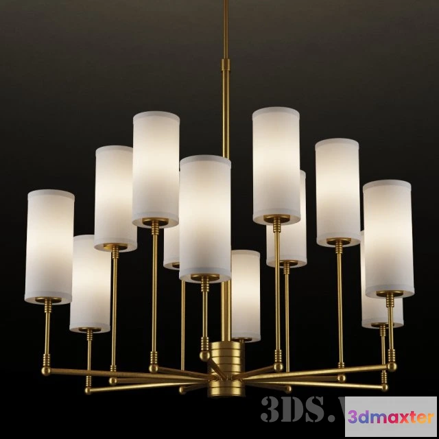 1654604 - lighting - CLARENCE CHANDELIER 3D Max