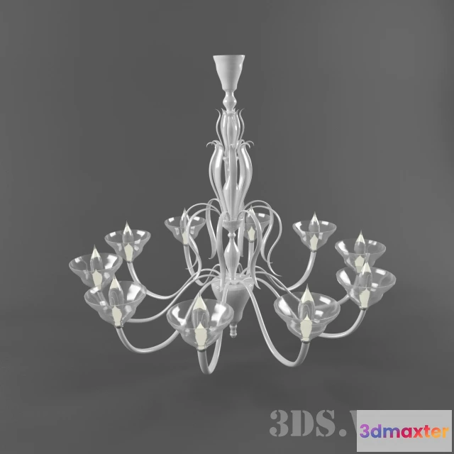 1654612 - lighting - Chandelier 3D Max