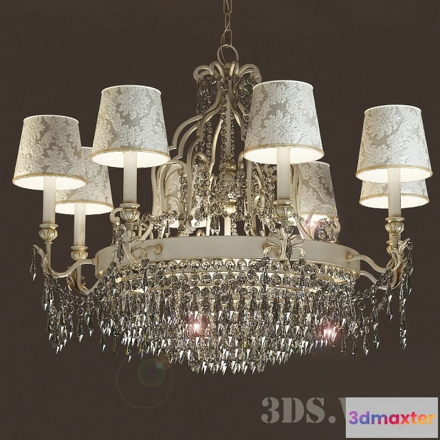 1654636 - lighting - Classic chandelier 3D Max