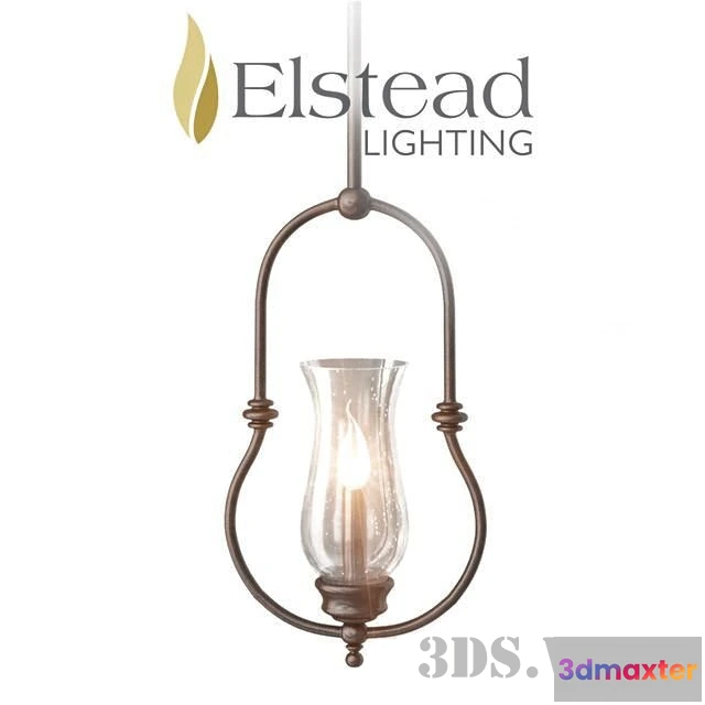 1654650 - lighting - Pendant Elstead Lighting 3D Max