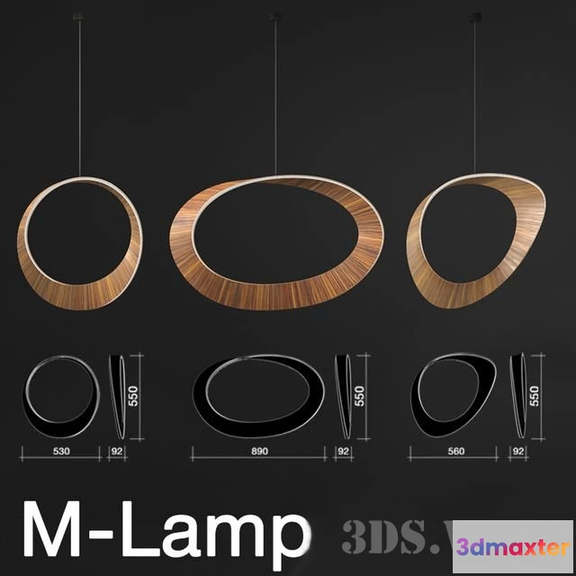 1654682 - lighting - M-Lamp from Anastasia Leonova 3D Max
