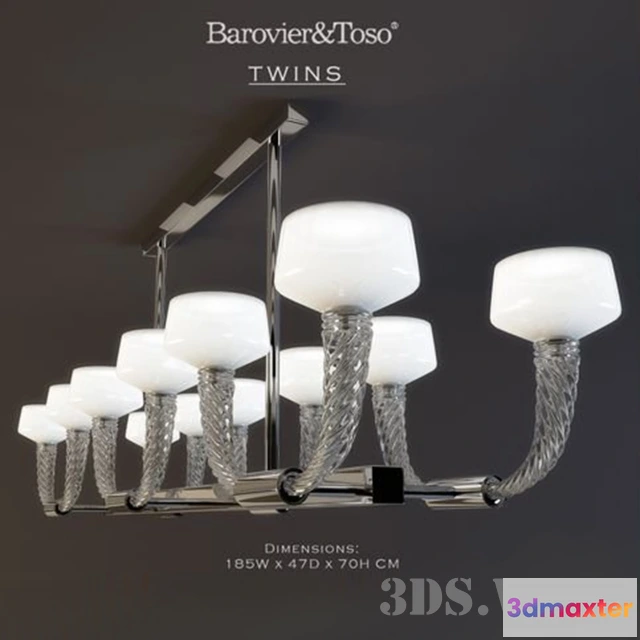 1654704 - lighting - Barovier&Toso Twins light 3D Max