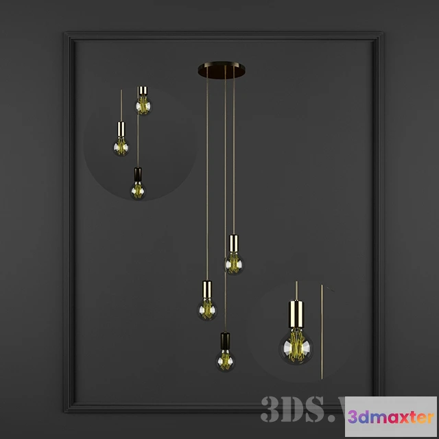 1654718 - lighting - Pendant lamp Markslojd 106334 SKY 3D Max