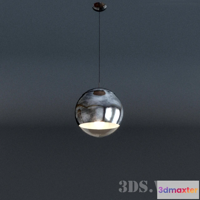 1654738 - lighting - Hanging lamp Slim 3D Max